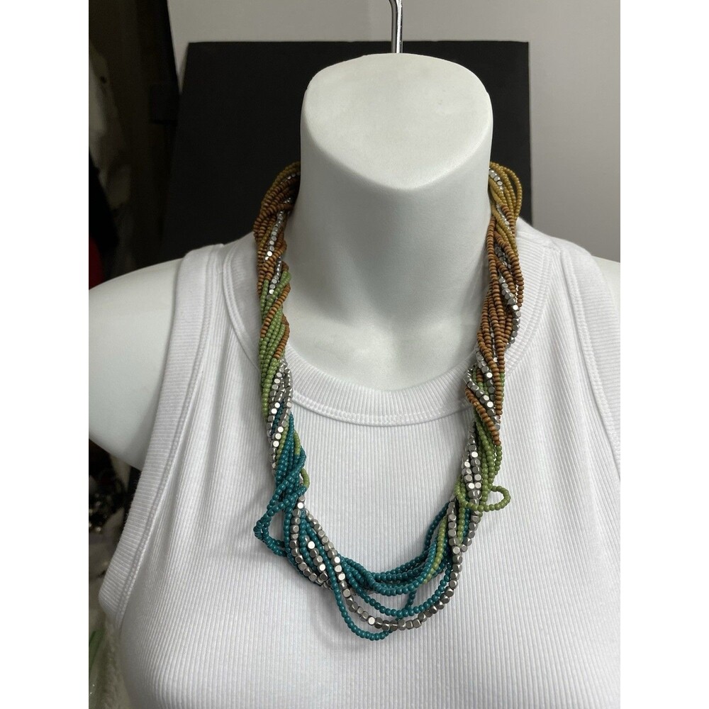 Lia Sophia “LakeView”  Multi-Strand Necklace READ